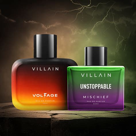 VILLAIN Voltage & Unstoppable Mischief Eau de Perfum Combo Pack of 2