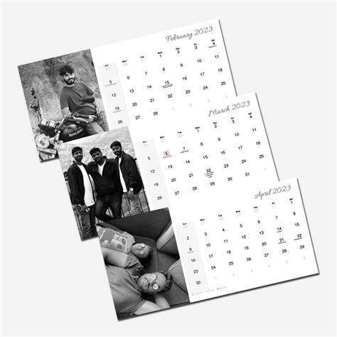 Personalised Calendar with Stars Constellation on the Event Date ...
