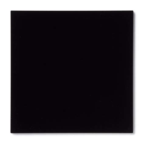 Rock Hard Plastics - 12" x 12" Black Acrylic Sheet Lucite Plexiglass ...