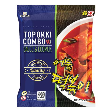 Authentic Korean Topokki Combo Sauce & Eoomuk | Chewy Rice Cakes | Rea ...