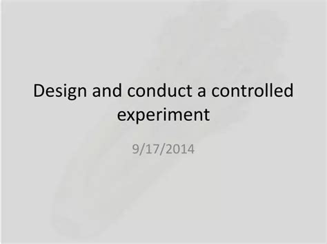 Image result for Controlled Experiment Design