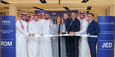 ITA Airways inaugura el nuevo vuelo a Yeda