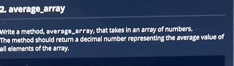 Image result for Array Average