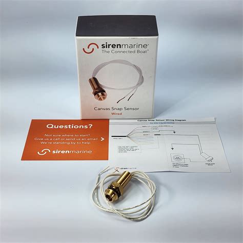 Siren Marine Canvas Snap Sensor SM-ACC-SNAP - New Old Stock - Free Shipping - Max Marine Electronics