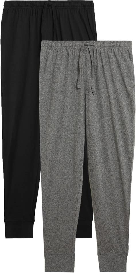 Marks & Spencer mens 2 Pack Pure Cotton Jersey Marl India | Ubuy