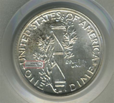 1941 Mercury Dime Pr 66 Pcgs Old Generation Green Holder