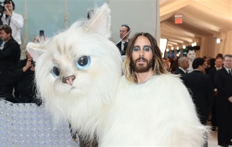 Designers of Jared Leto’s Met Gala look say “he wanted it to be like a real cat”