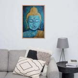 Golden Buddha Framed Print | ZenArtBliss.com – Zenartbliss