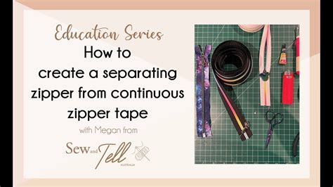 Image result for Easy Separating Zipper Tutorial