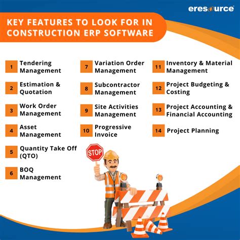 Key Features of Construction ERP Software - Complete Guide