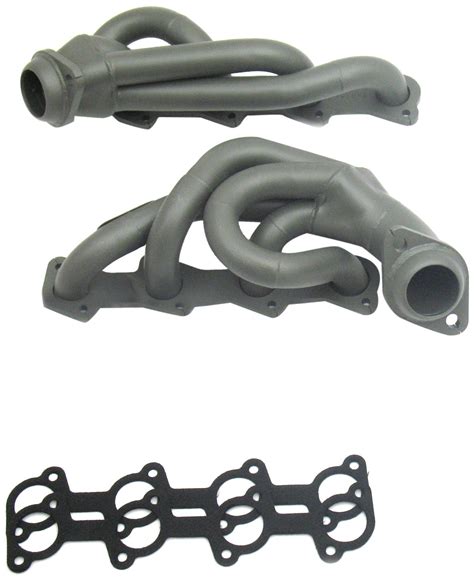 JBA 1679S-2JT 1-1/2" Shorty Stainless Steel Titanium Ceramic Exhaust ...