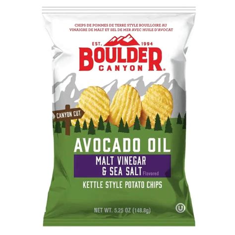 Boulder Canyon Kettle Chips Vinegar Salt at Natura Market