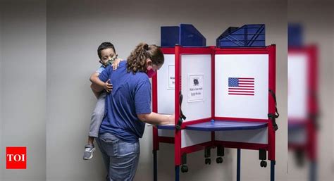 US elections 2020: Early voting continues at record pace - Times of India