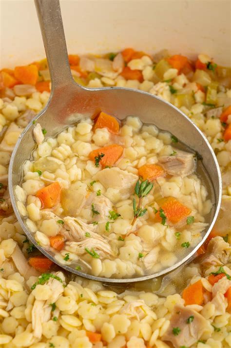 Chicken and Stars Soup (Quick and Easy!) - The Clean Eating Couple
