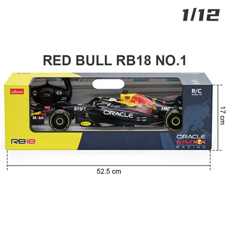 Rastar 1/12 RC F1 Red Bull RB18 #1 Max Verstappen Champion Formula 1 ...