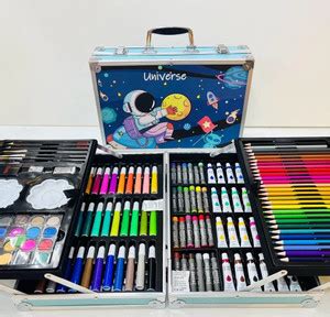 Flipkart.com | BEFLIX Space Theme Painting Box 145 Pieces | Art ...