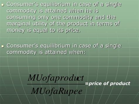 Image result for Consumers Equilibrium Two Commodity Model Slide