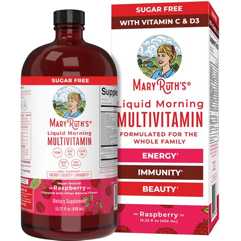 Liquid Vitamins for Kids and Adults | Liquid Morning Multivitamin ...