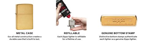 Zippo and Pattern Design High Polish Brass Windproof Pocket Lighter ...