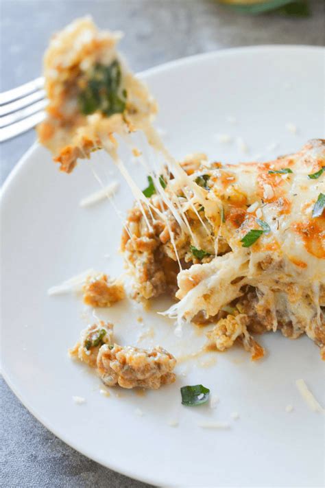 Easy Keto Lasagna   Hey Keto Mama