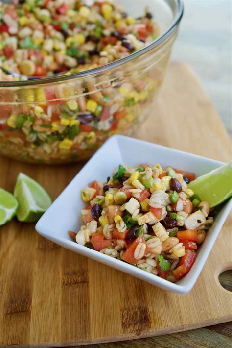 Mexican Barley Salad with Beans, Corn & Jicama | Recipe | Barley salad ...