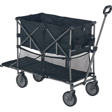 Academy Sports + Outdoors Double Decker Folding Sport Wagon | Academy