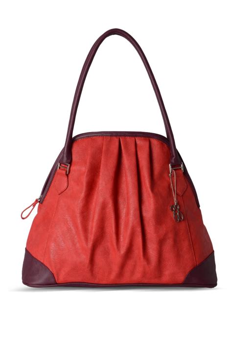 Halftone Red Large Bowling Bag