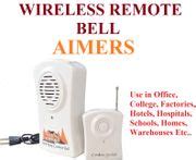 RealSun Wireless High Range Cordless Remote Calling Bell with Remote ...