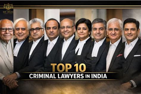 Top 10 Criminal Lawyer in India and Their Fees