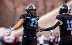 Johns Hopkins football: Michael Nwosu anchors offensive line