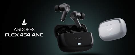 boAt Airdopes Flex 454 ANC, 60HRS Battery, ANC(~32dB), App Support ...