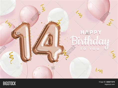 Happy 14th Birthday Image & Photo (Free Trial) | Bigstock