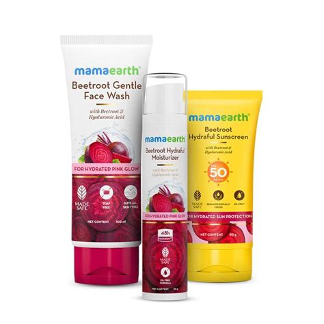 Mamaearth Beetroot Glow Kit | Pink Glow Everyday