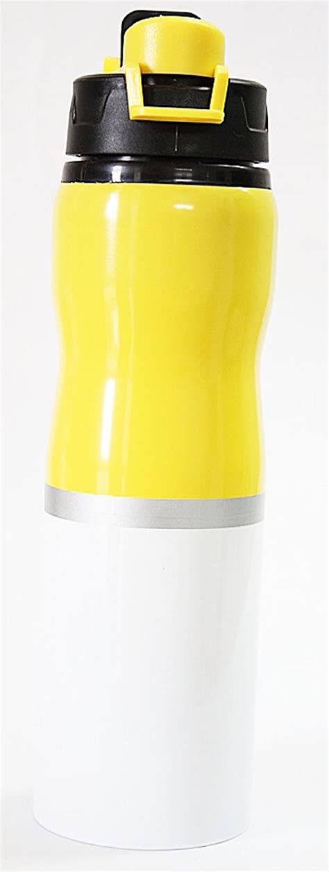 Laps of Luxury - Stainless Steel Half Yellow and White Sipper 750 ml ...