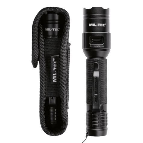 LINTERNA TÁCTICA MINI RECARGABLE - Idealexls