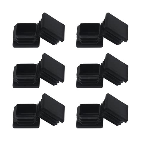 Buy 2" 2x2 Square Tube End Cap Plastic Plugs 12Pcs, 2"x2" 2 Inch Square ...