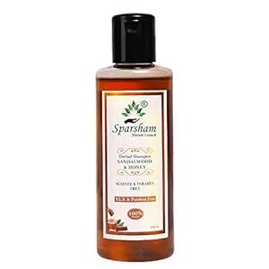 Buy Sandalwood Honey Shampoo No Sulphate & Paraben for Sensitive Hair ...