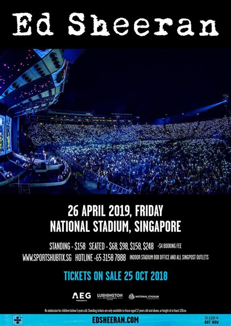 No Way! Ed Sheeran Returns To Singapore For Biggest Concert Yet