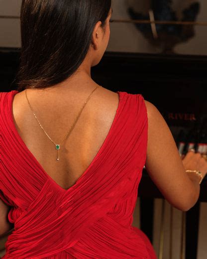 EMERALD LARIAT – Duha Fine Jewellery