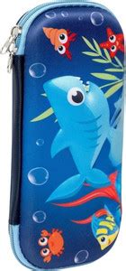 Flipkart.com | Givni Mart Fish Nature Art Canvas Pencil Box - Pouch