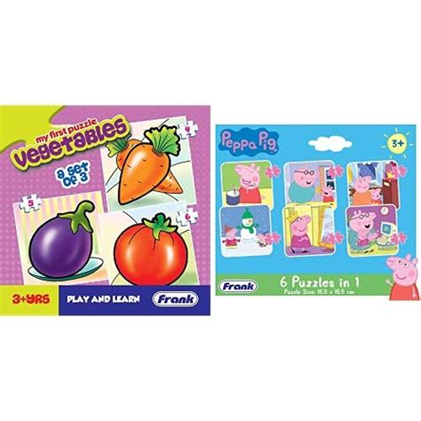 Buy Frank - 10211 Vegetables Puzzle for 3 Year Old Kids and Above ...