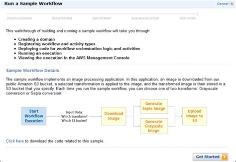 Amazon Simple Workflow Service 的图像结果