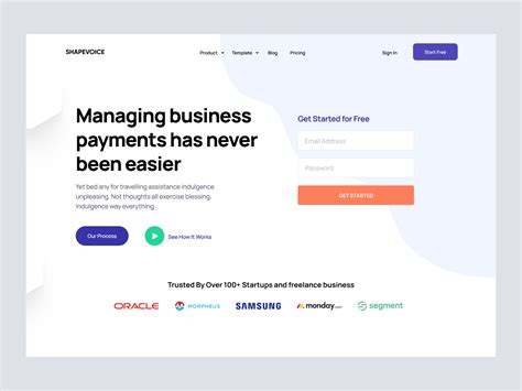 Saas Header - UI Dux