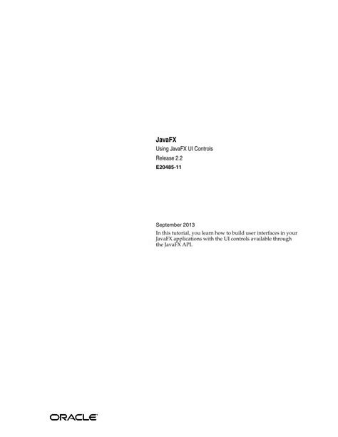 Image result for JavaFX UI Controls