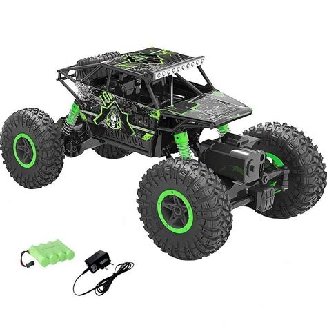 Barodian's Plastic 2.4ghz 1/18 RC Rock Crawler Car 4 WD Shaft Drive ...