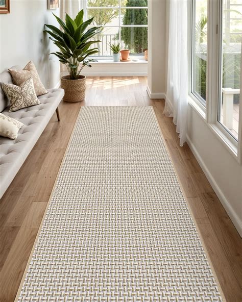 Amazon.com : DEXI Hallway Runner Rug 2.3x8, Non Slip Rubber Backing ...