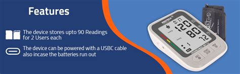 MEDTECH BP12 Fully Automatic Portable Digital Blood Pressure BP ...