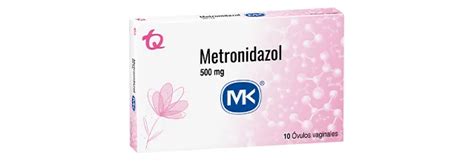 Metronidazol MK® Óvulos - Vademécum de Medicamentos MK