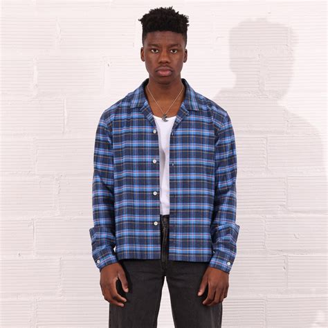 The Rosewood Half-Crop Flannel | Made in USA – Pool House New York
