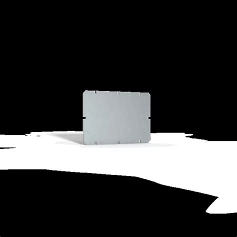 Mounting plate, 75x125, Galvanized steel | nVent HOFFMAN